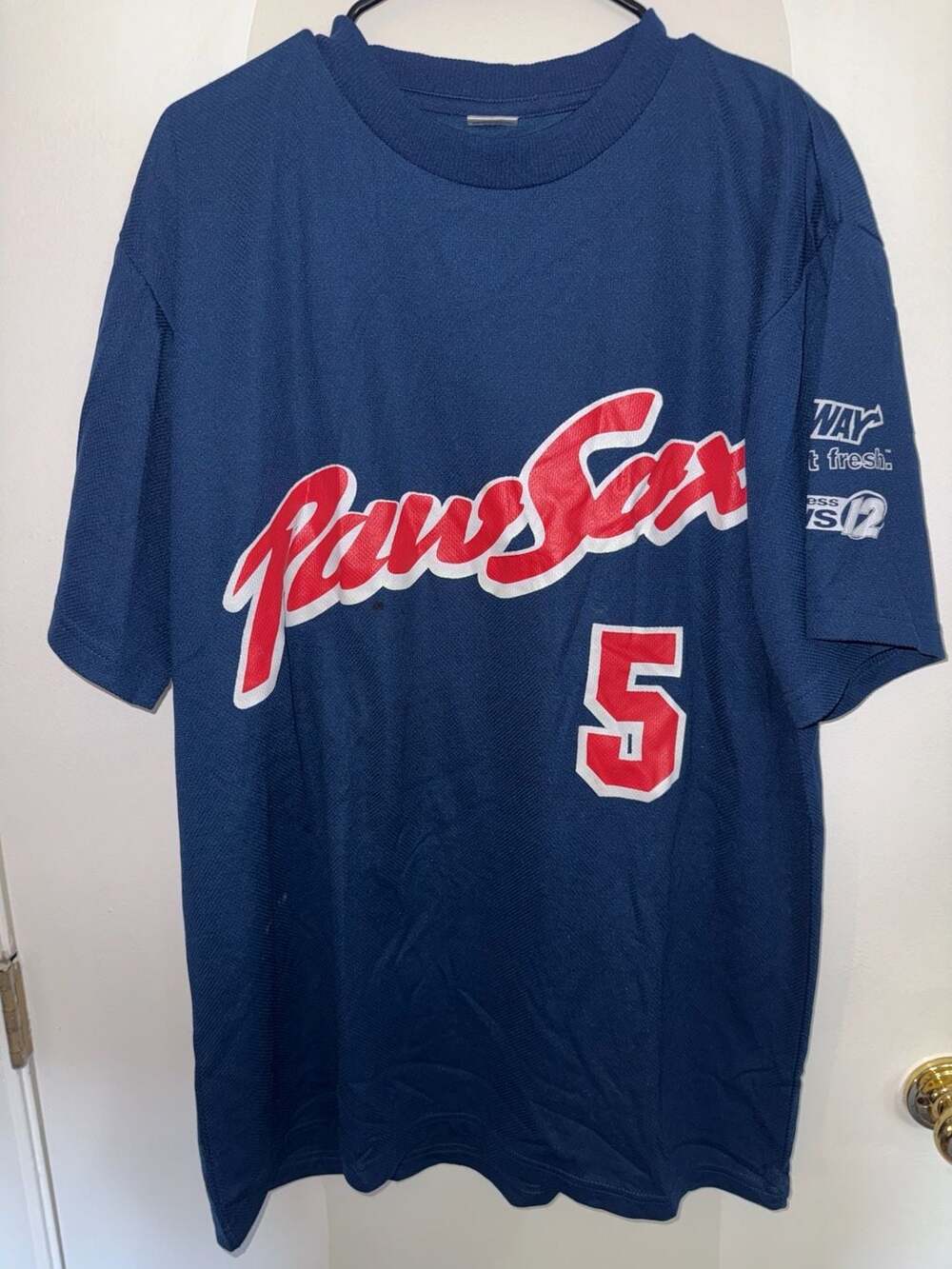 Pawtucket Red Sox PawSox Jersey Shirt Size XL